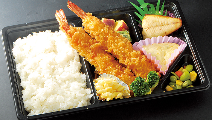 エビフライ幕の内の画像