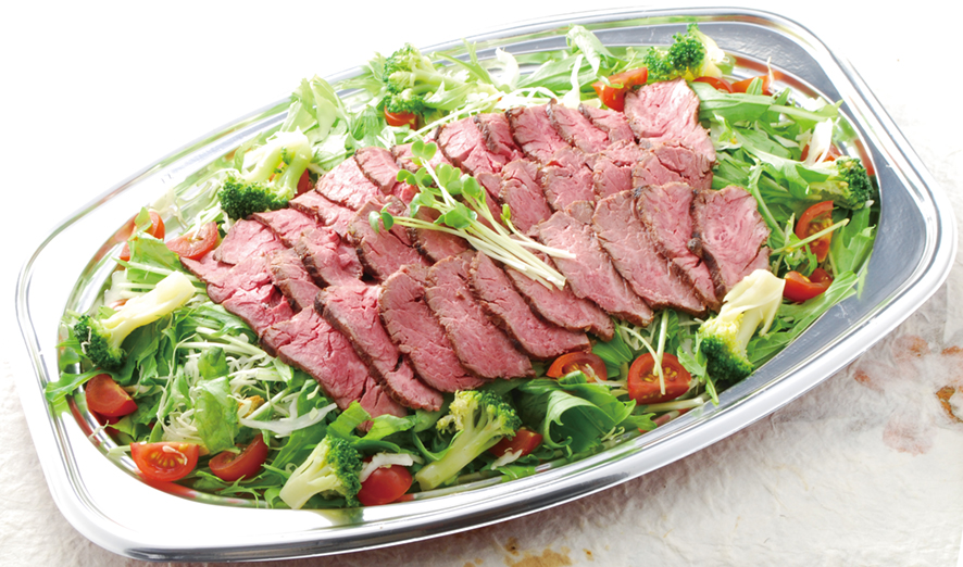 ローストビーフサラダの画像