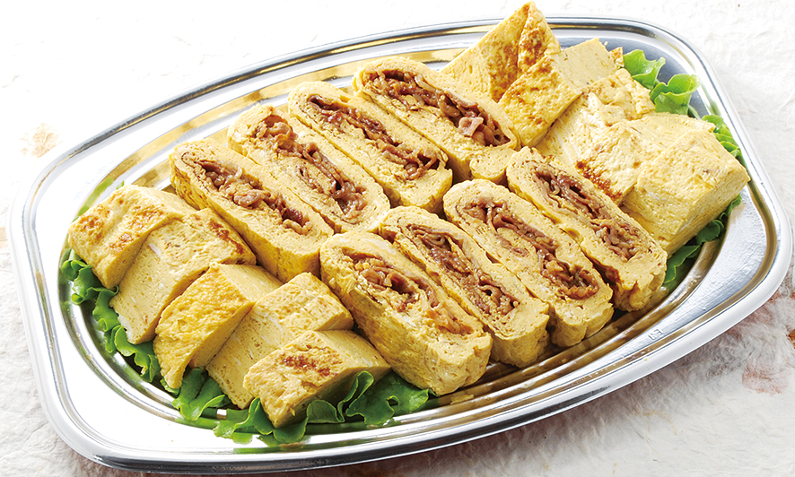 出汁巻き盛り合わせの画像