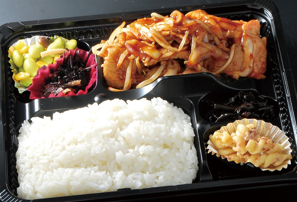 豚焼肉弁当の画像