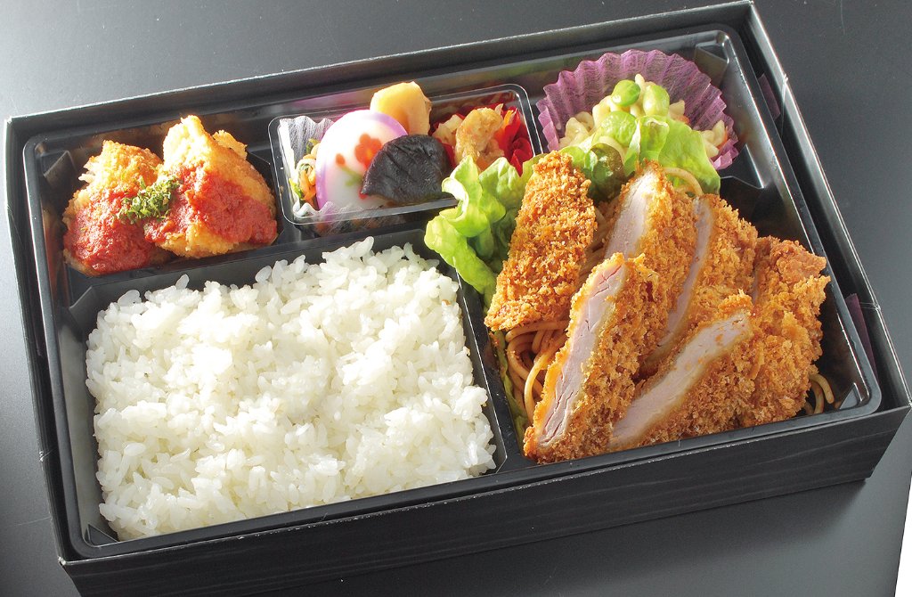 千茶弁当　熟成豚ヒレカツ（同じ商品3個以上から）の画像