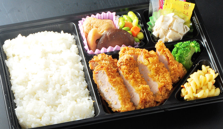 千茶弁当　熟成豚ヒレカツ（同じ商品3個以上から）の画像