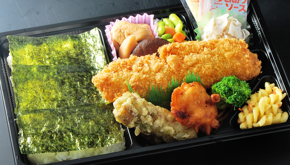 千茶弁当　豪華のり弁当（同じ商品3個以上から）の画像