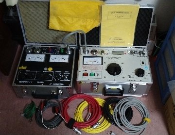 極美品！　双興電機　継電器試験器　OCR-50CK（OCR試験器）とTVD-1500（電圧要素部）画像