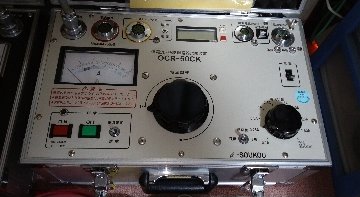 極美品！　双興電機　継電器試験器　OCR-50CK（OCR試験器）とTVD-1500（電圧要素部）画像