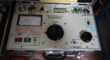 極美品！　双興電機　継電器試験器　OCR-50CK（OCR試験器）とTVD-1500（電圧要素部）｜ワカバヤシラボ