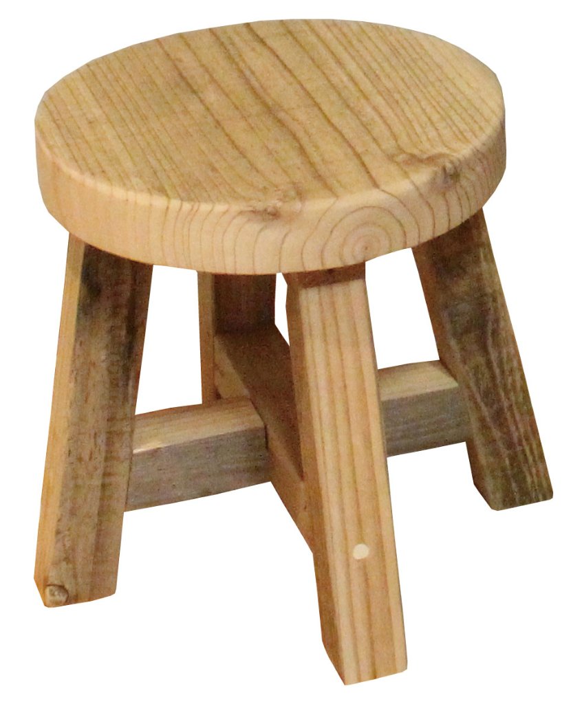 [WG-015] OLD ASHIBA 丸椅子ミニ 230×Ｈ250の画像