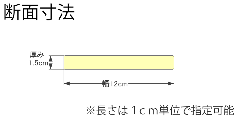 DIY素材◇国産杉（新材） 厚15ｍｍ×幅120ｍｍ×長さ1210〜1300ｍｍ 〈受注生産〉画像