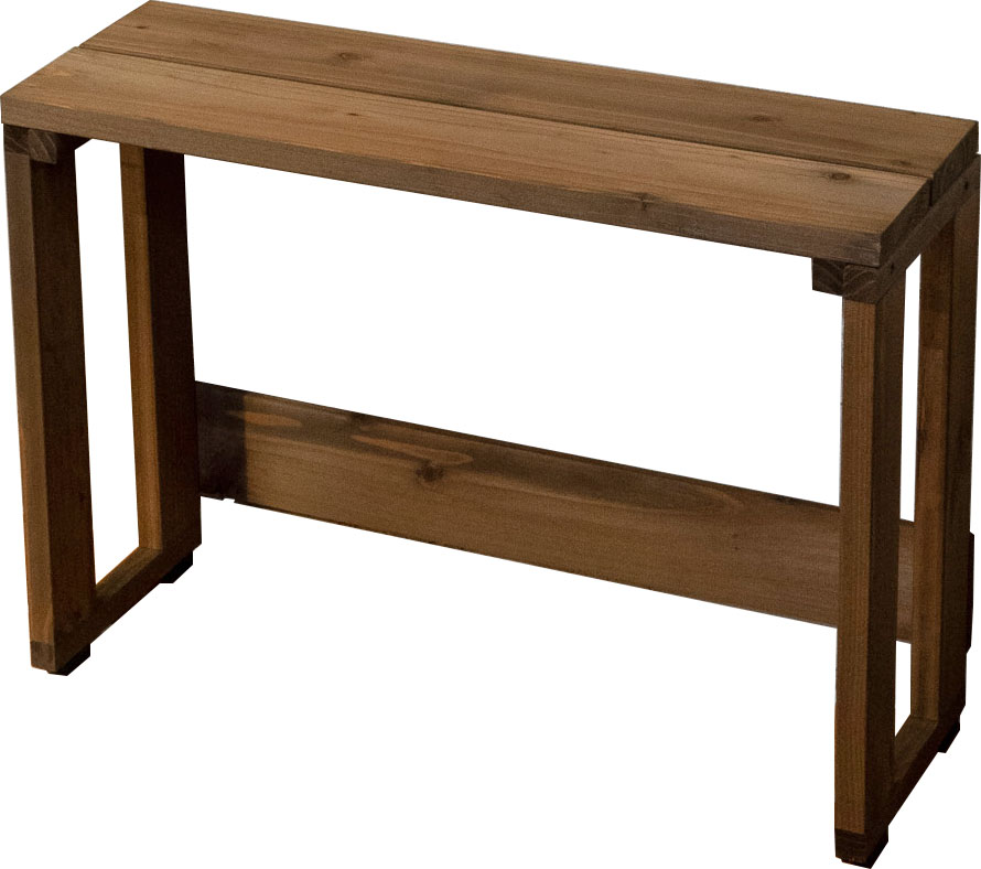 花台ライト１段 【ミドルタイプ-2P】 幅60センチ 高さ43センチ 幅600×奥行205×高さ421+10ｍｍ ●ゴム脚付きの画像