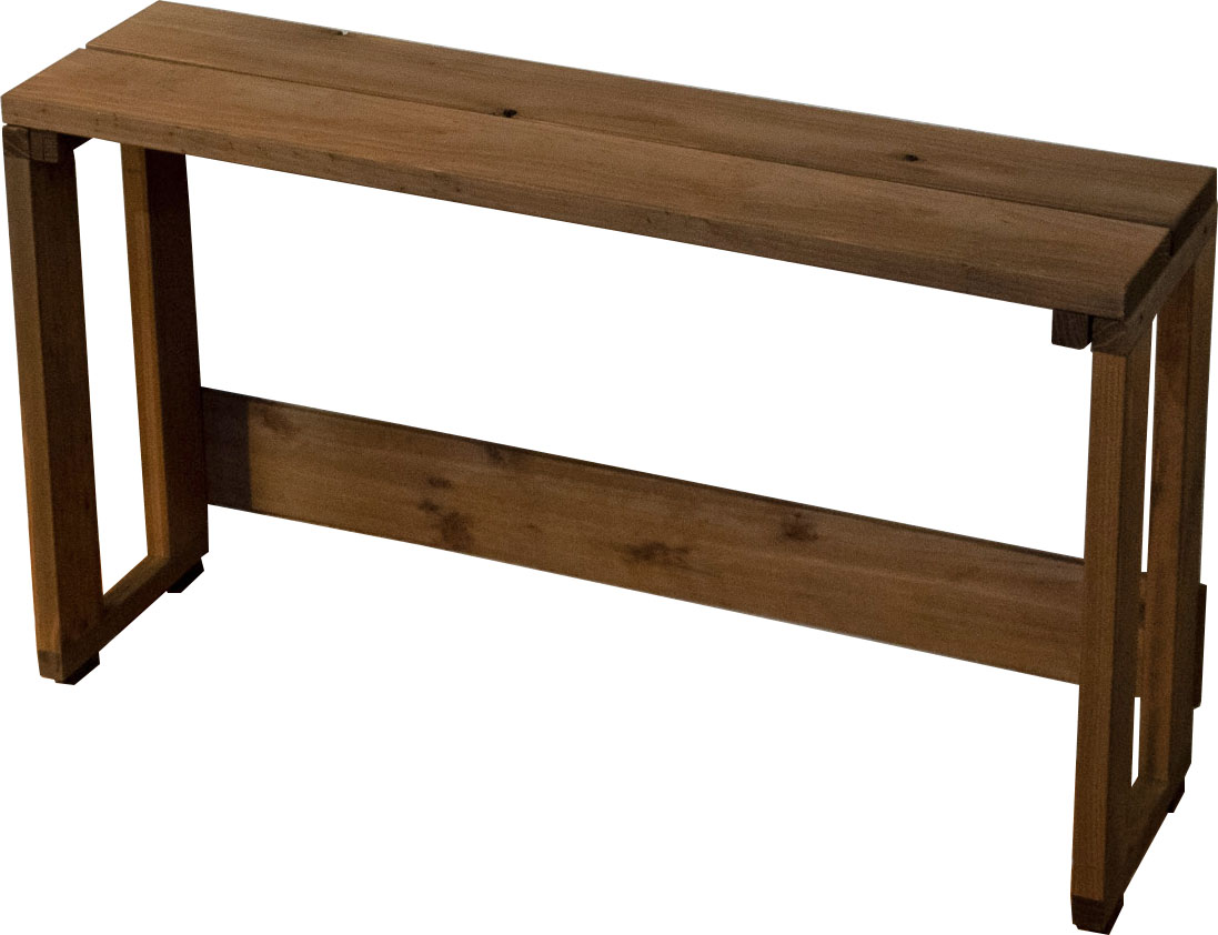 花台ライト１段 【ミドルタイプ-2P】 幅75センチ 高さ43センチ 幅750×奥行205×高さ421+10ｍｍ ●ゴム脚付きの画像