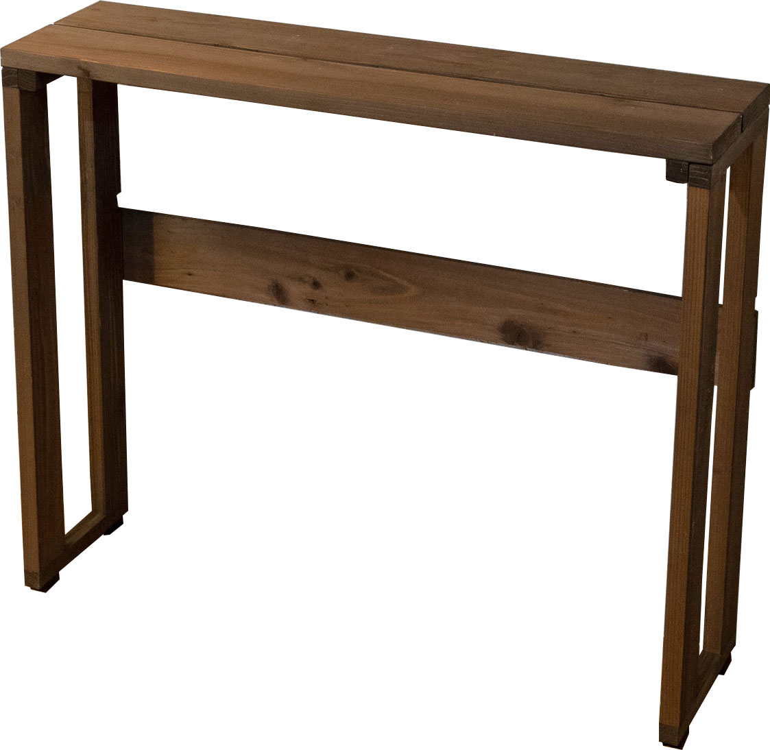 花台ライト１段 【ハイタイプ-2P】 幅75センチ 高さ63センチ 幅750×奥行205×高さ621+10ｍｍ ●ゴム脚付きの画像