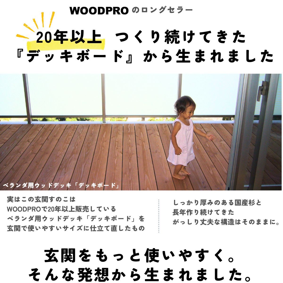 国産杉　土間用玄関すのこ　幅295ｍｍ×奥行1310ｍｍ〜1400ｍｍ×高さ62ｍｍの画像