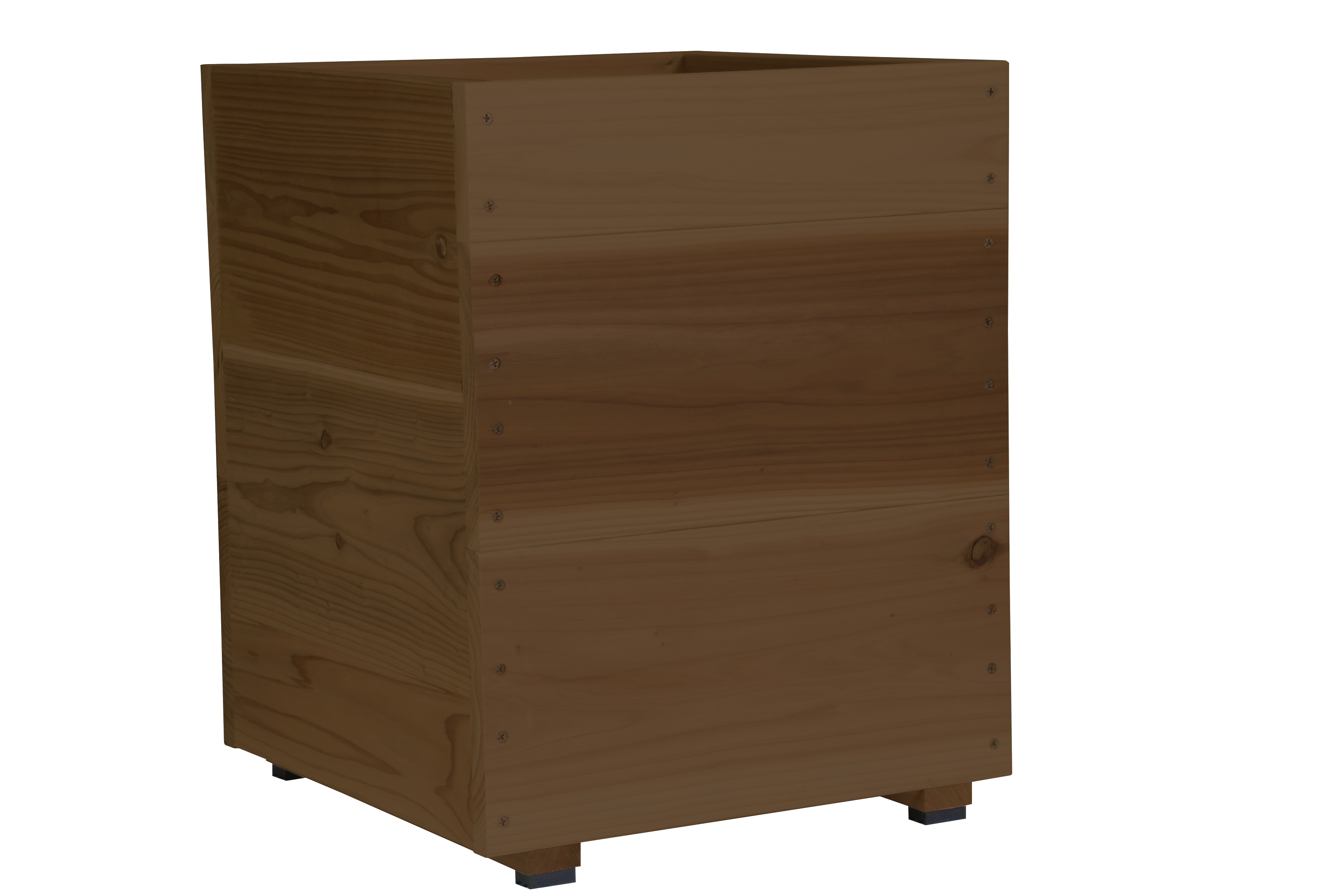 スクエアプランターＬサイズ（2.5段） 幅37.5cm×奥行37.5cm×高さ47.5cm/深さ42.3cm 容量44Lの画像