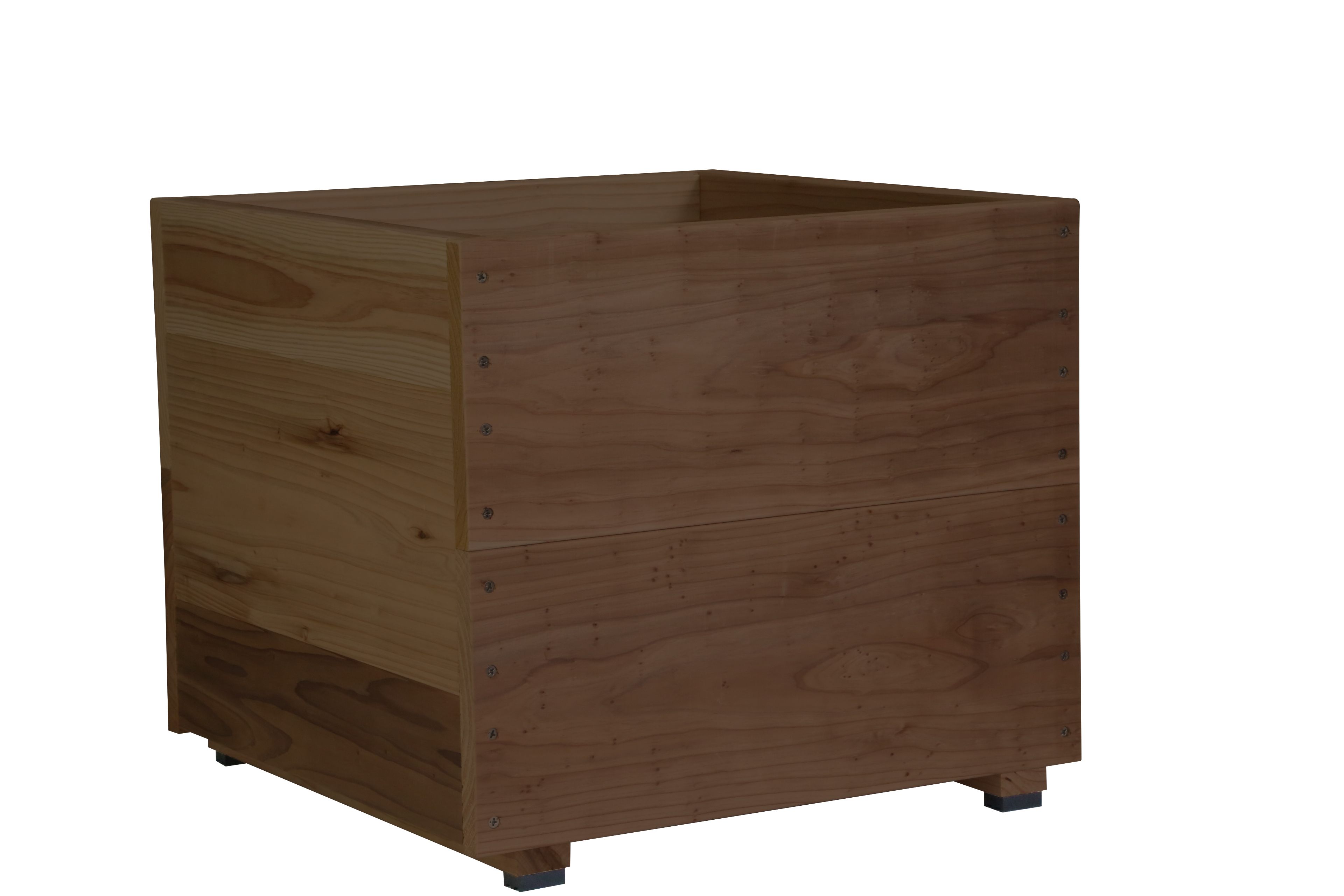 スクエアプランターＸＬサイズ（2段） 幅44cm×奥行44cm×高さ38.5cm/深さ33.3cm 容量50Lの画像