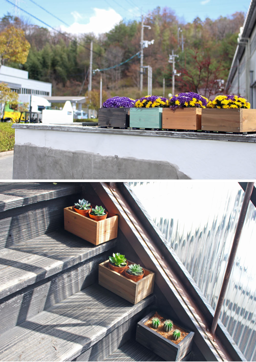 スリムプランター 幅300ｍｍ ●ゴム脚付きの画像