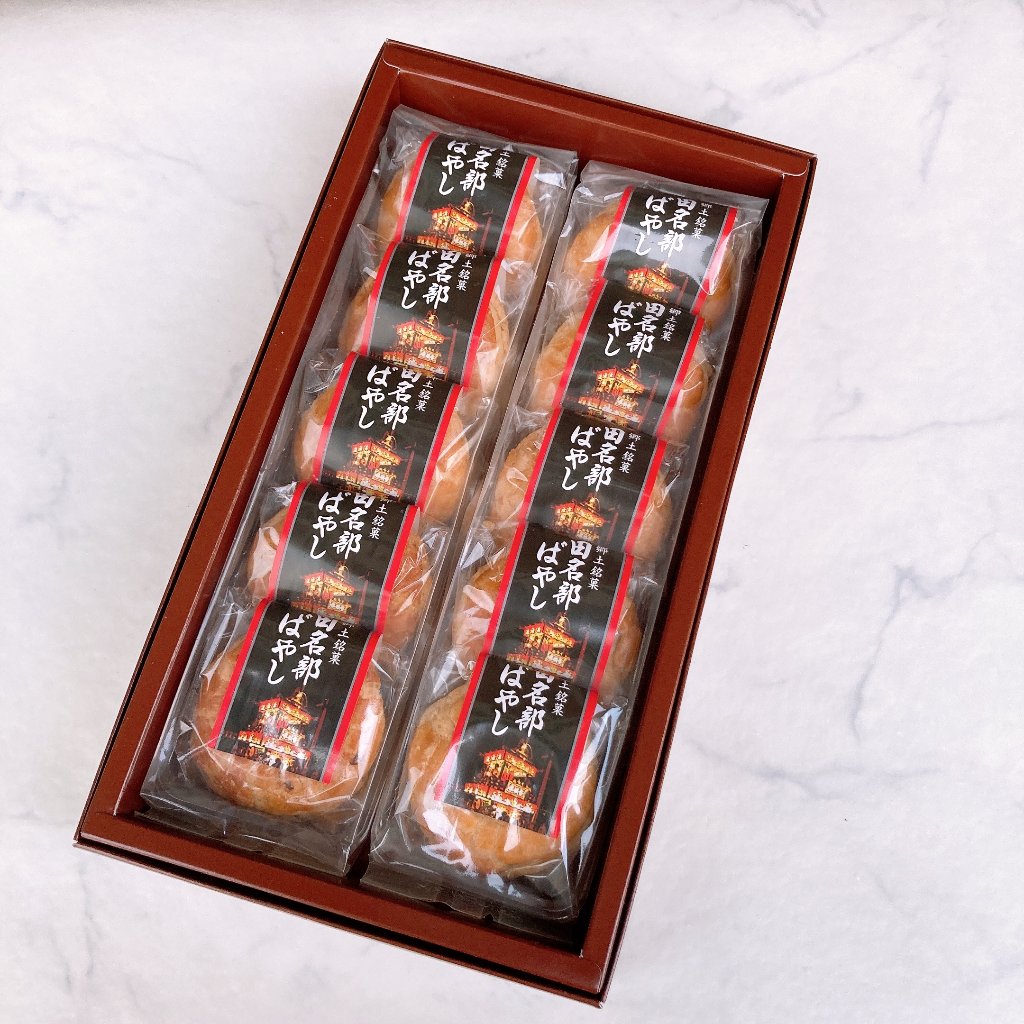 郷土銘菓ごまパイ 田名部ばやし10コ入の画像