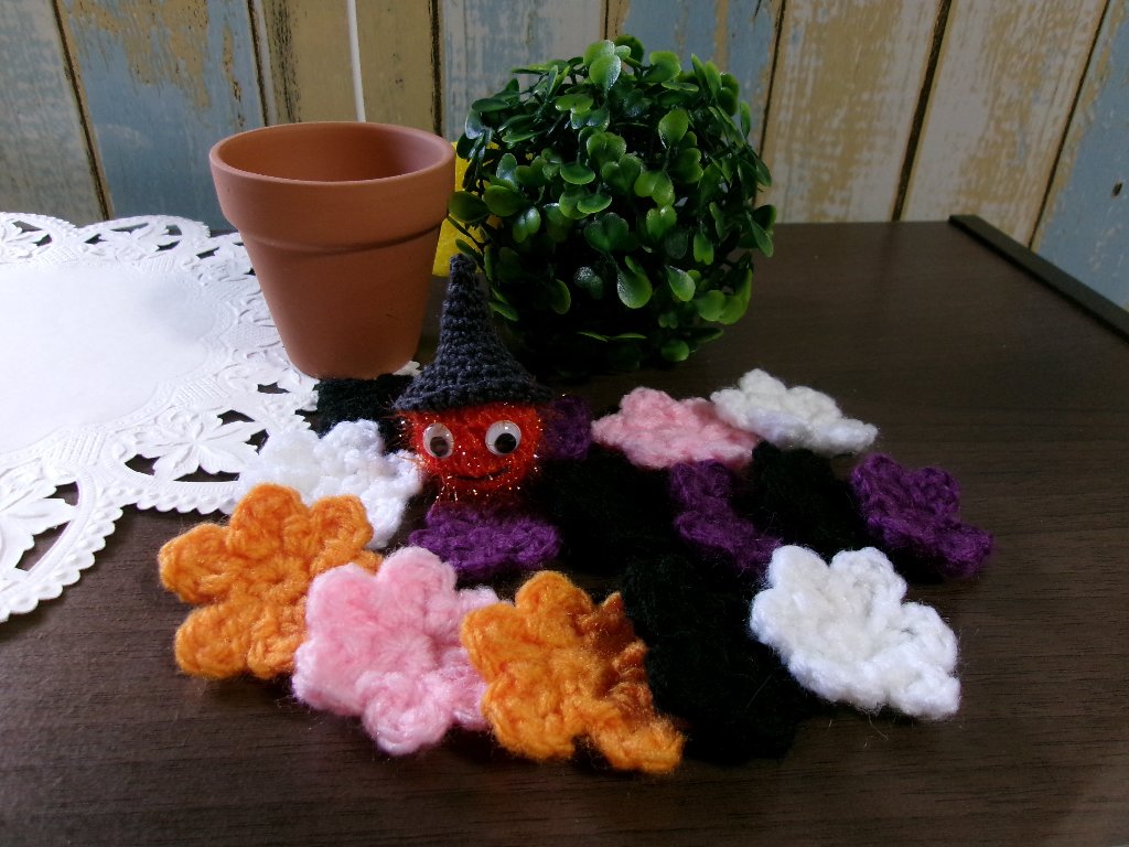 ハロウィン　お花モチーフ　の画像