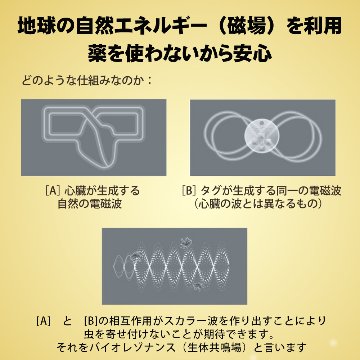 薬を使わないから安心！ノミ ダニ 予防　バランシーライフ『人用』『中～大型犬用』の画像