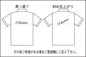 BOWLING-JAPANデザインポロシャツ5476-962601、名入れ１行無料(ポリエステル100%)全３色-11サイズ、納期１〜２週間、送料無料画像