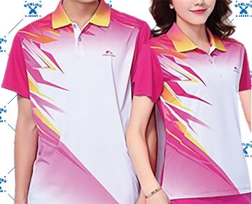 BOWLING-JAPANデザインポロシャツ5339-143771、名入れ１行無料(ポリエステル100%)全３色-11サイズ、納期１〜２週間、送料無料画像