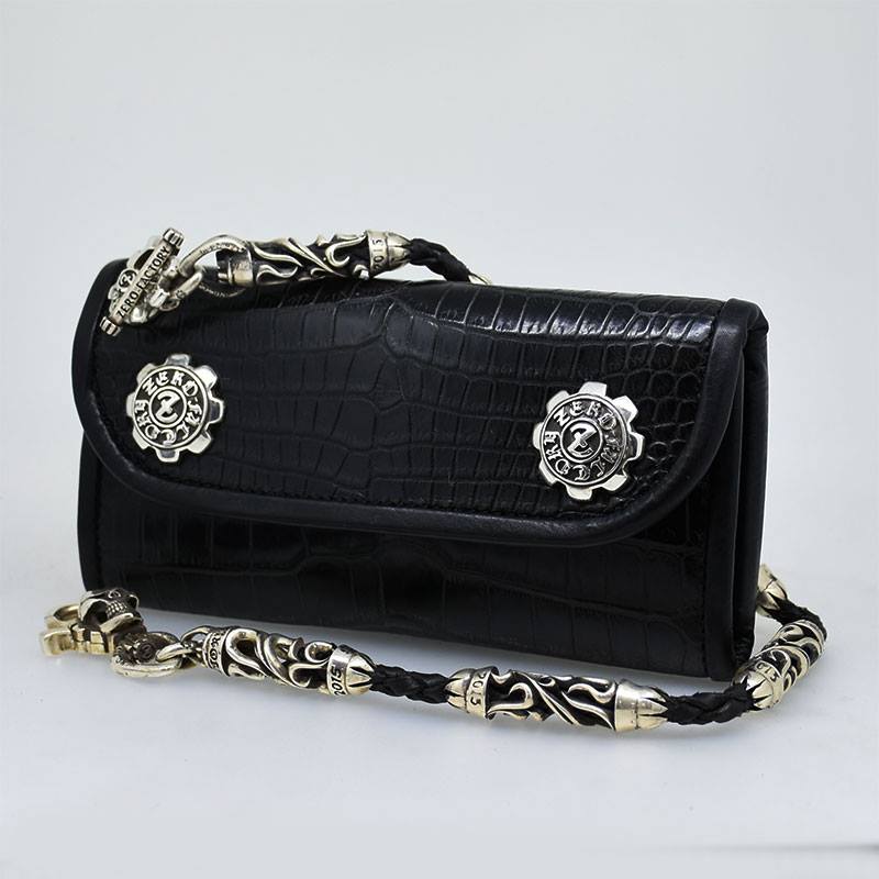 Biker Wallet -CROCODILE-の画像