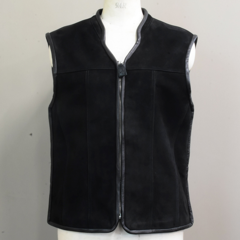 WOMAN VALOR CLUB VEST -LEATHER- 1の画像