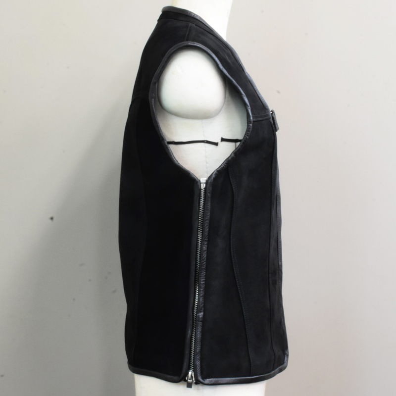 WOMAN VALOR CLUB VEST -LEATHER- 1の画像
