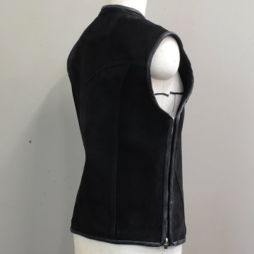 WOMAN VALOR CLUB VEST -LEATHER- 1の画像