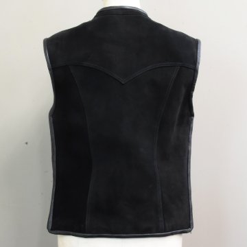 WOMAN VALOR CLUB VEST -LEATHER- 1の画像