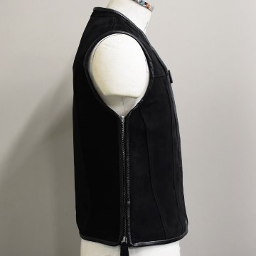 VALOR CLUB VEST 【Cow Nubuck LEATHER】の画像