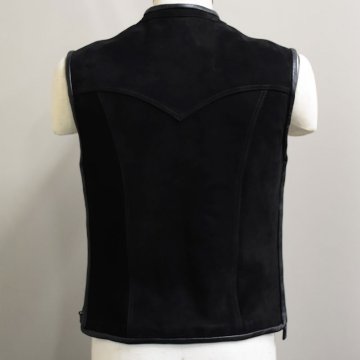 VALOR CLUB VEST 【Cow Nubuck LEATHER】の画像