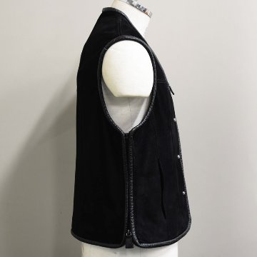 VALOR CLUB VEST -LEATHER- 2画像