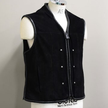 VALOR CLUB VEST -LEATHER- 2画像