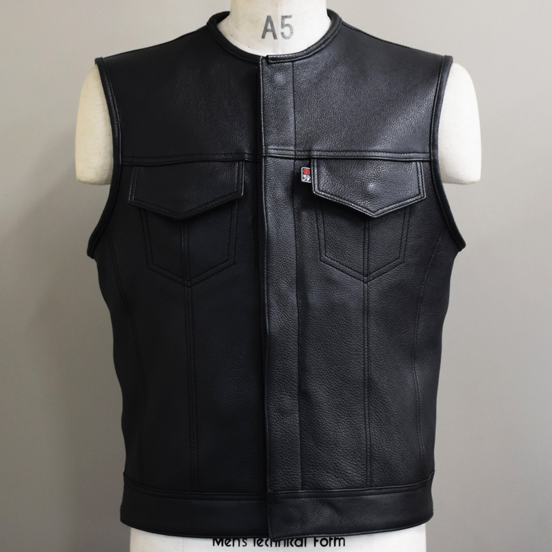 OUTLAW CLUB VEST 【LEATHER】画像