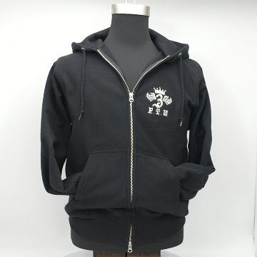 F.T.W　Flapping Big logo embroidery hoodie Parka画像