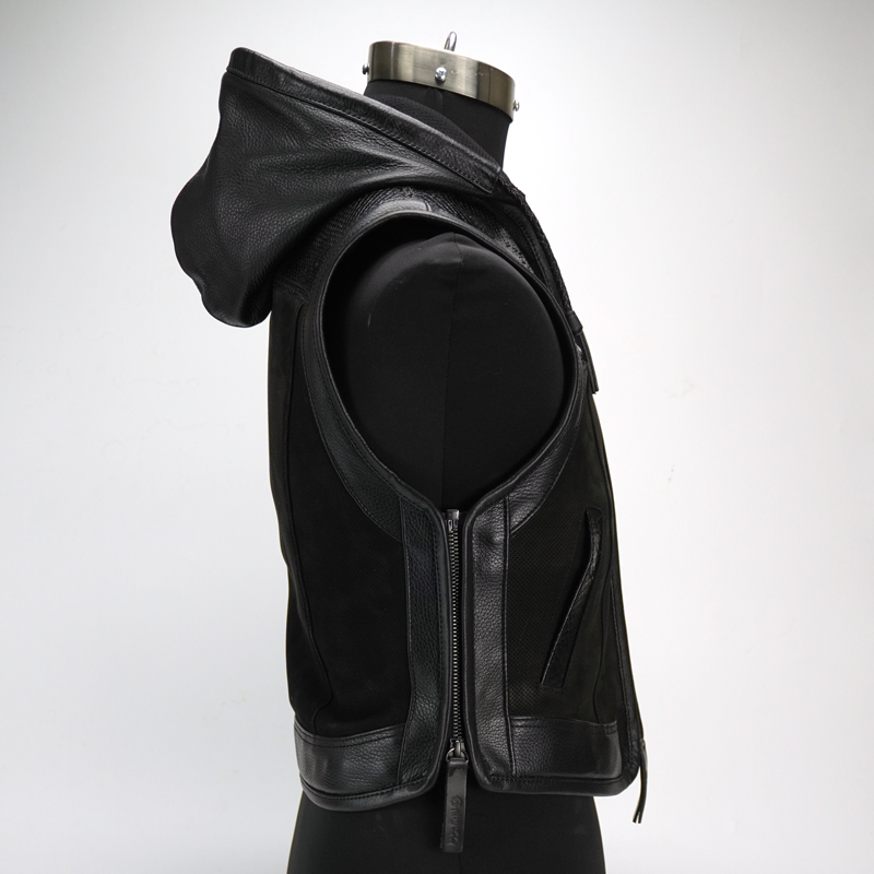 VALOR4 CLUB VEST 【Diamond Python】【Nubuck Punching】【LEATHER】の画像