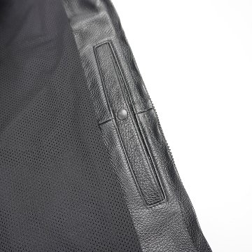 VALOR4 CLUB VEST 【Diamond Python】【Nubuck Punching】【LEATHER】の画像