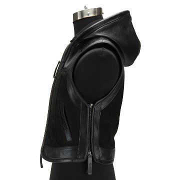 VALOR4 CLUB VEST 【Diamond Python】【Nubuck Punching】【LEATHER】の画像