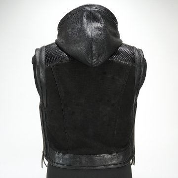 VALOR4 CLUB VEST 【Diamond Python】【Nubuck Punching】【LEATHER】の画像
