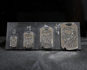DOG-TAG 【Hammer Skull】の画像