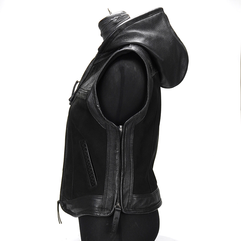 VALOR4 CLUB VEST 《Ladies》 【Diamond Python】【Nubuck Punching】【LEATHER】の画像