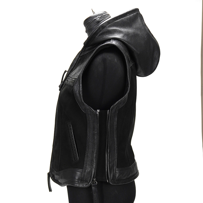 VALOR4 CLUB VEST 《Ladies》 【Diamond Python】【Nubuck Punching】【LEATHER】の画像