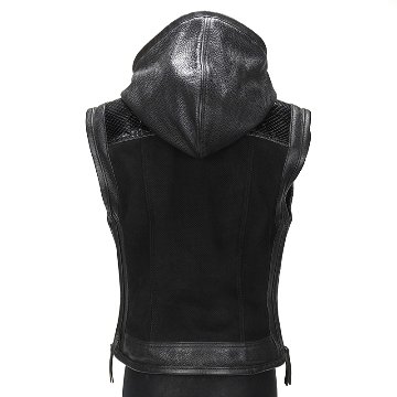 VALOR4 CLUB VEST 《Ladies》 【Diamond Python】【Nubuck Punching】【LEATHER】の画像