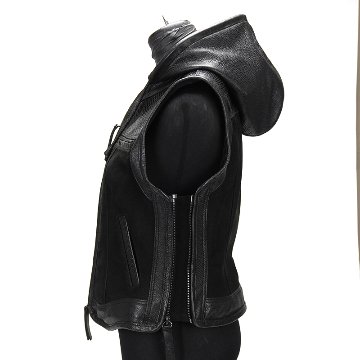 VALOR4 CLUB VEST 《Ladies》 【Diamond Python】【Nubuck Punching】【LEATHER】の画像