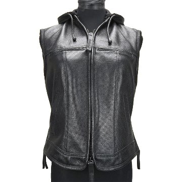 BLAST CLUB VEST 《Ladies》　【Cow Punching】【LEATHER】の画像