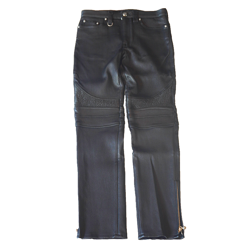 Cow Stretch Leather Pants 【蛇腹】の画像