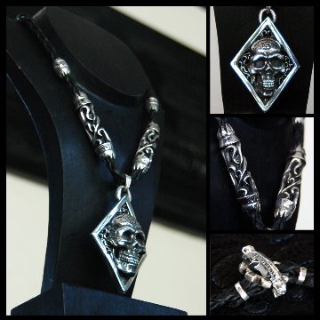 King Skull Roller Necklessの画像