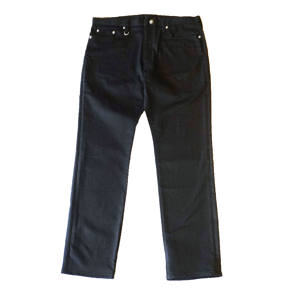 12.5oz Black Stretch Denimの画像