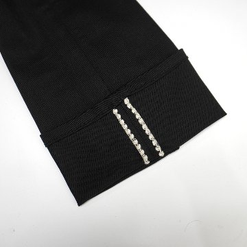 12.5oz Black Stretch Denim 【蛇腹】の画像