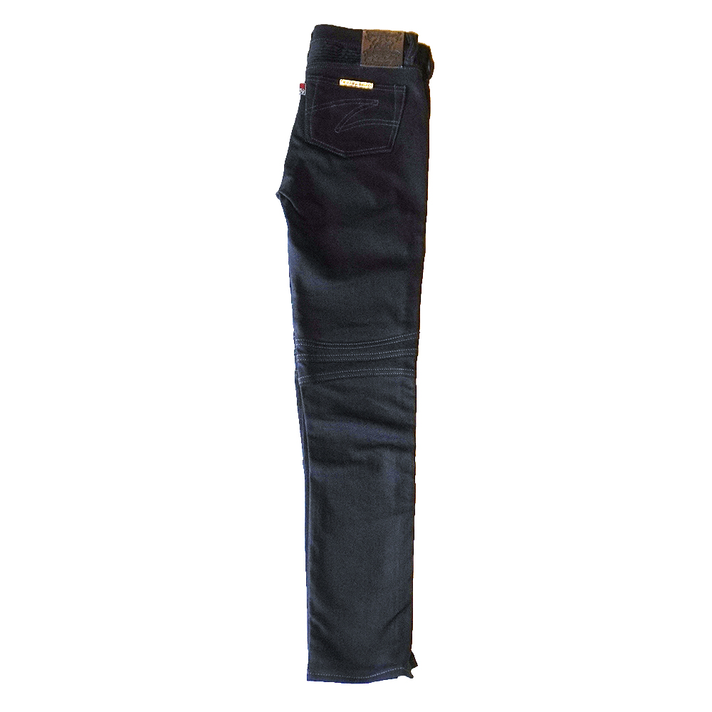 12.5oz Black Stretch Denim 《Ladies》 【蛇腹】の画像